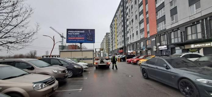 Білборд, Бігборд (Борд)  A у Ірпені, 6*3  вул. Г.Сковороди (в'їзд в Ірпінь зі сторони Житомирської траси) Фото 1