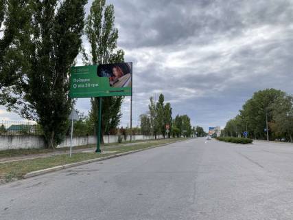 Билборд B в Кременчуге, 3 х 6  вул. Велика  набережна, перехр. з вул. Флотською, 2, р-н авторинку, біля відділення Нової Пошти №1 фото 1