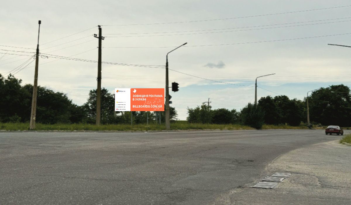 Билборд Запорожье,  Хортицьке шосе, Нікопольський поворот,Нова Лінія