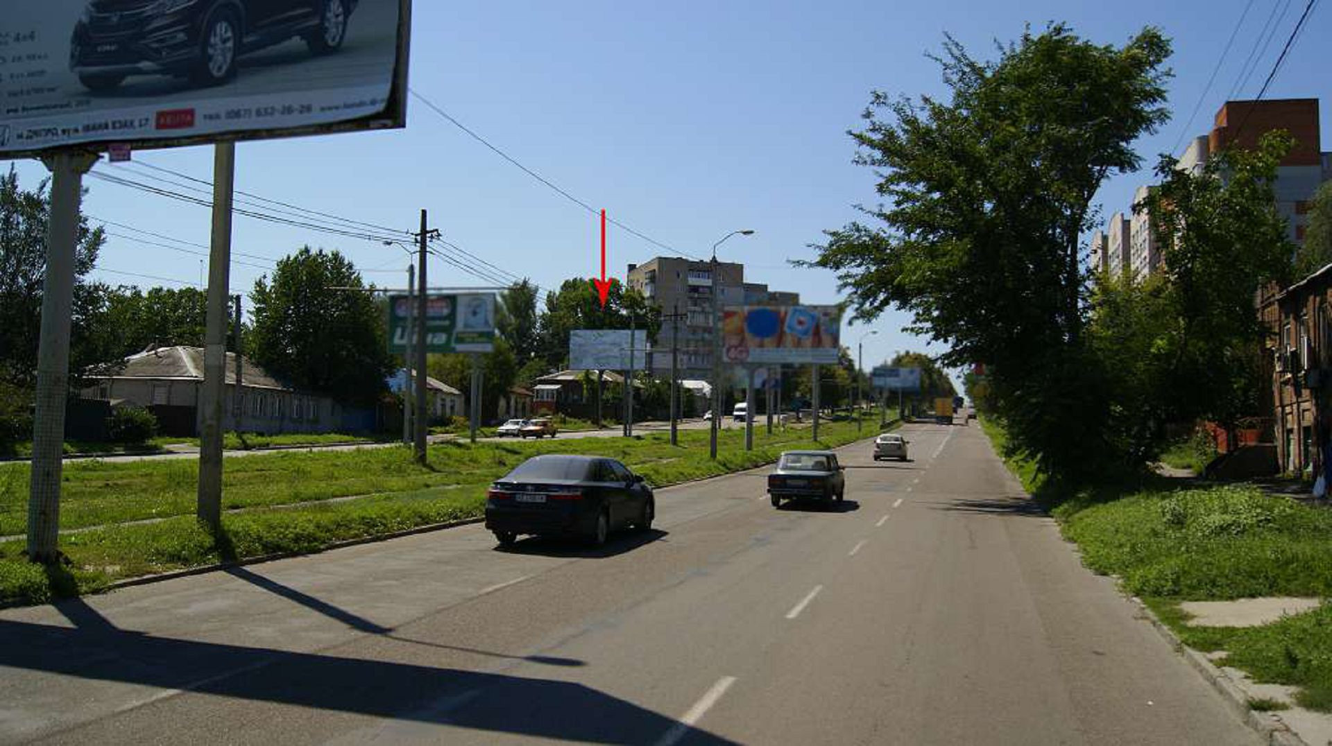 Білборд, бігборд (борд)  Дніпропетровськ,  вул. Робоча, 15, з центру