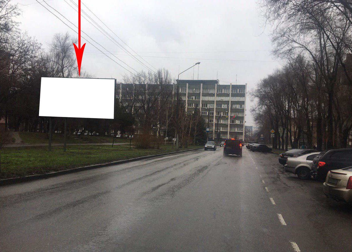 Билборд Запорожье,  Незалежної України вул. - Гагаріна вул.