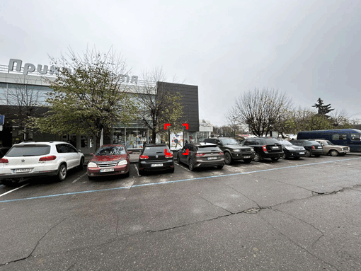 Ситилайт Ивано-Франковск,  вул. Дністровська, 3 (універмаг "Прикарпаття"), місце 1