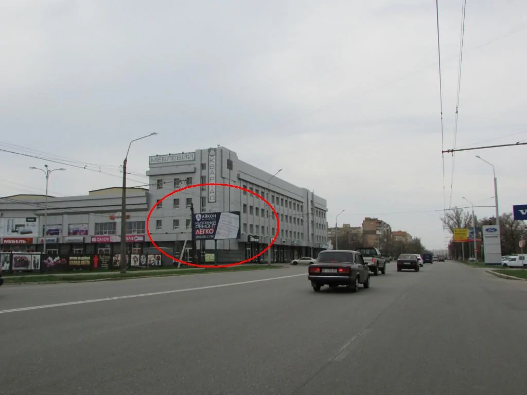 Борд B в Полтаве, 3х6 Європейська вул. (Фрунзе),225 (авто-салон Nissan) |  Billboards.com.ua