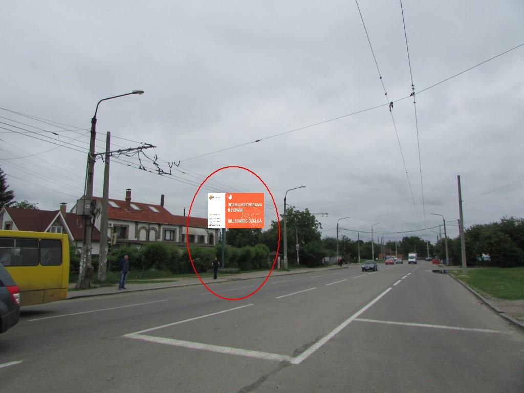 Білборд, бігборд (борд)  Полтава,  Великотирнівська вул. - Паркова вул. ( "Велика Кишеня") перехр.