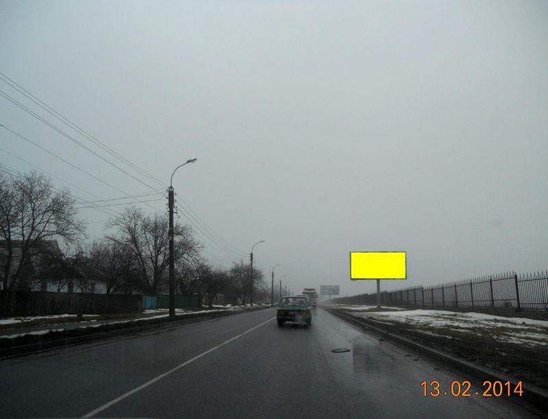 Білборд, бігборд (борд)  Умань,  ул. Интернациональная,  напротив 77 №8