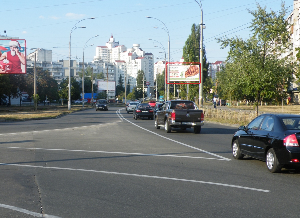 Билборд Киев,  вул. Лук'яненка (Тимошенка), 2Г