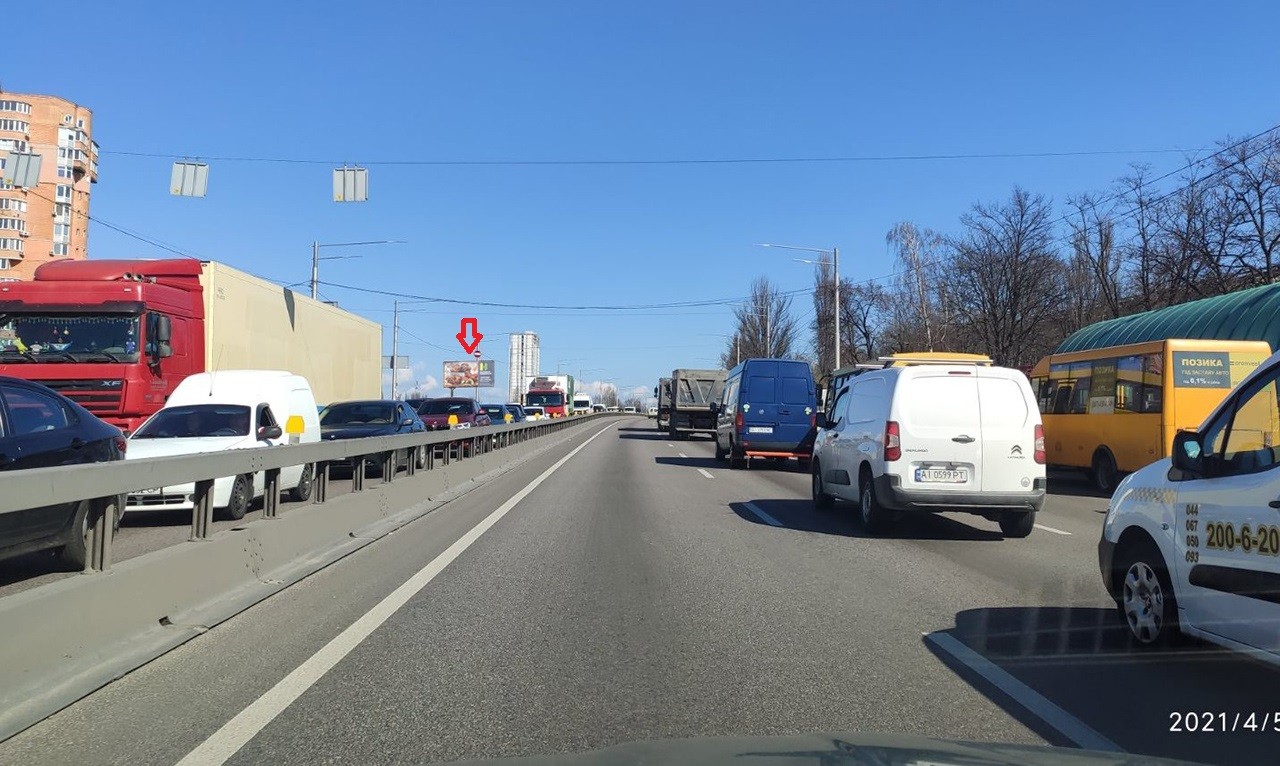 Билборд Киев,  просп. Академіка Палладіна, 34 (навпроти)