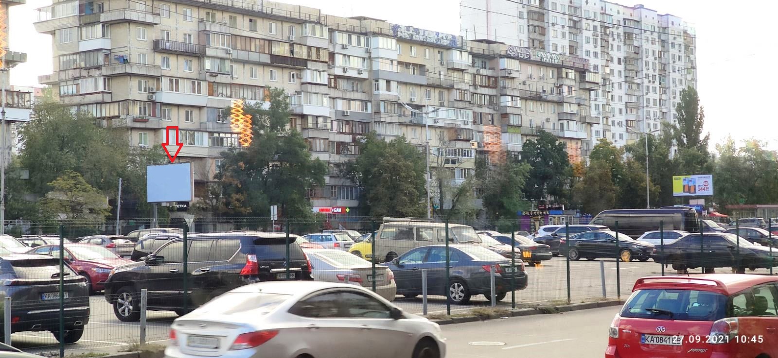 Билборд Киев,  просп. Оболонський, 12