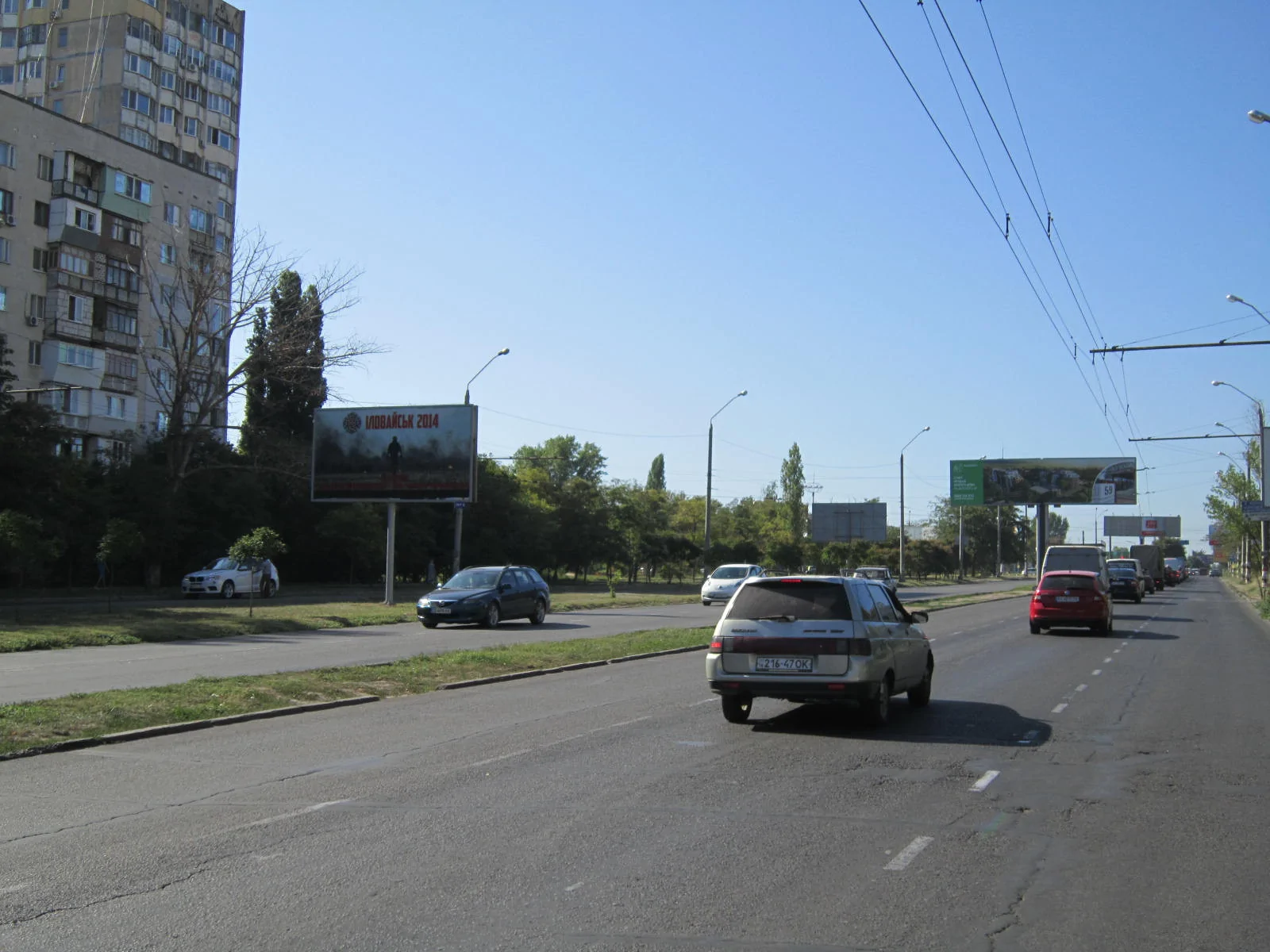 Борд B в Одессе, 3х6 просп. Маршала Жукова (напротив дома 91) на  разделителе | Billboards.com.ua