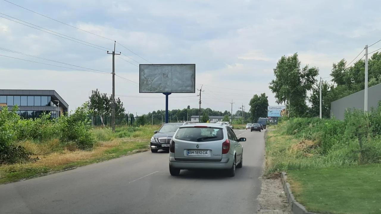 Борд B в Киеве, 3х6 Киев -Осокорки -Золоче, 2км . 600 м. до Золоче |  Billboards.com.ua