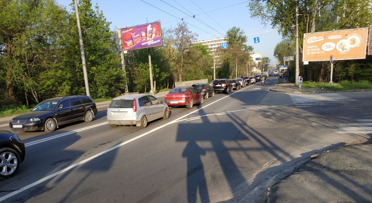 Білборд, бігборд (борд)  Івано-Франківськ,  Незалежності-Тисменицька-Івасюка вїзд ст.Б