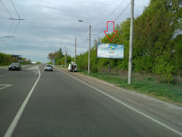 Билборд Горькая Полонка,  Львівська_поворот до цукрового заводу_виїзд