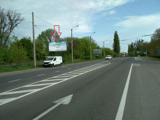 Билборд Горькая Полонка,  Львівська_поворот до цукрового заводу_в'їзд