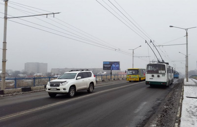 Билборд Луцк,  Рівненська_міст_від Київського майдану