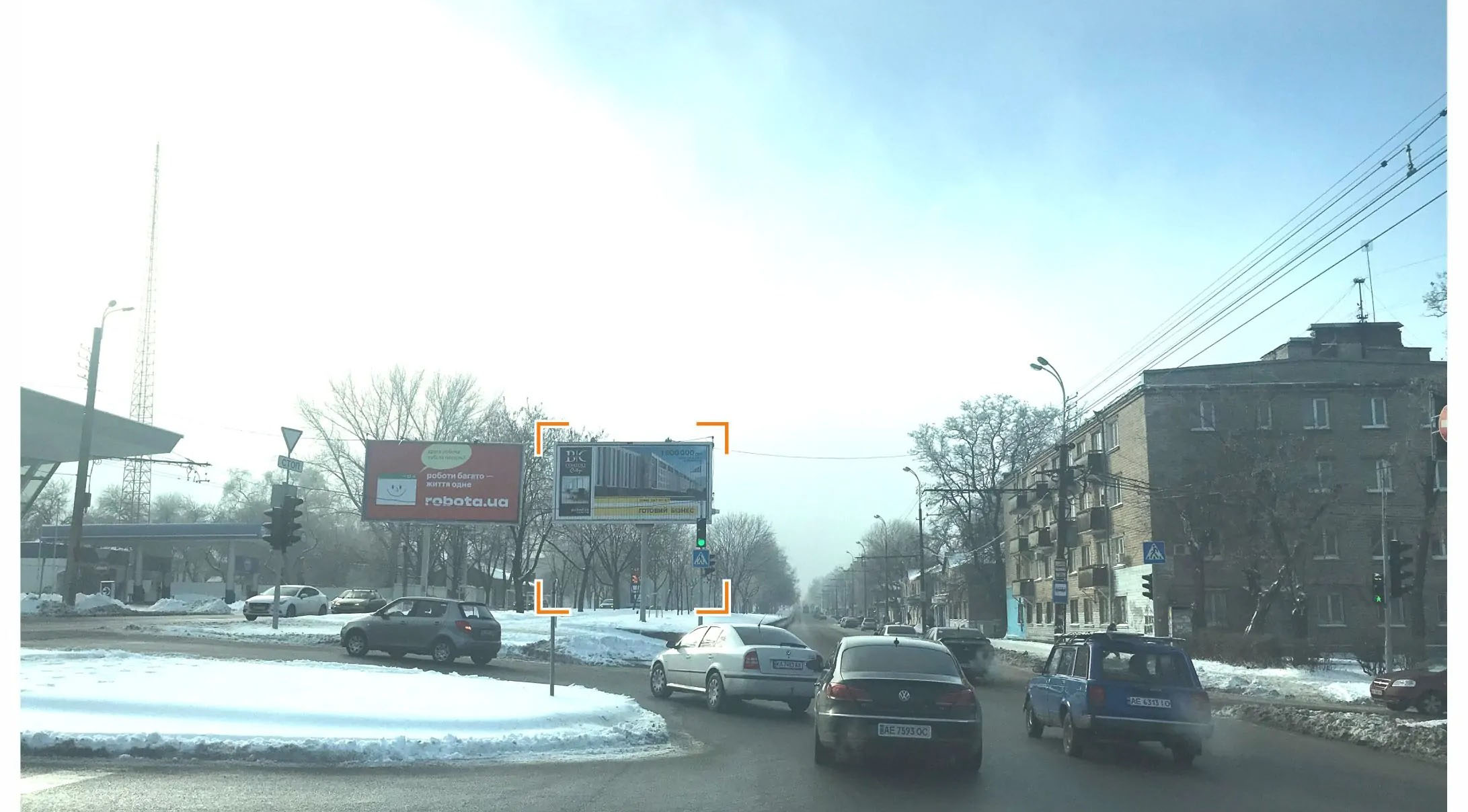 Призма Днепр (Днепропетровск),  Поля пр. - Орлика пр., з центру, зправа