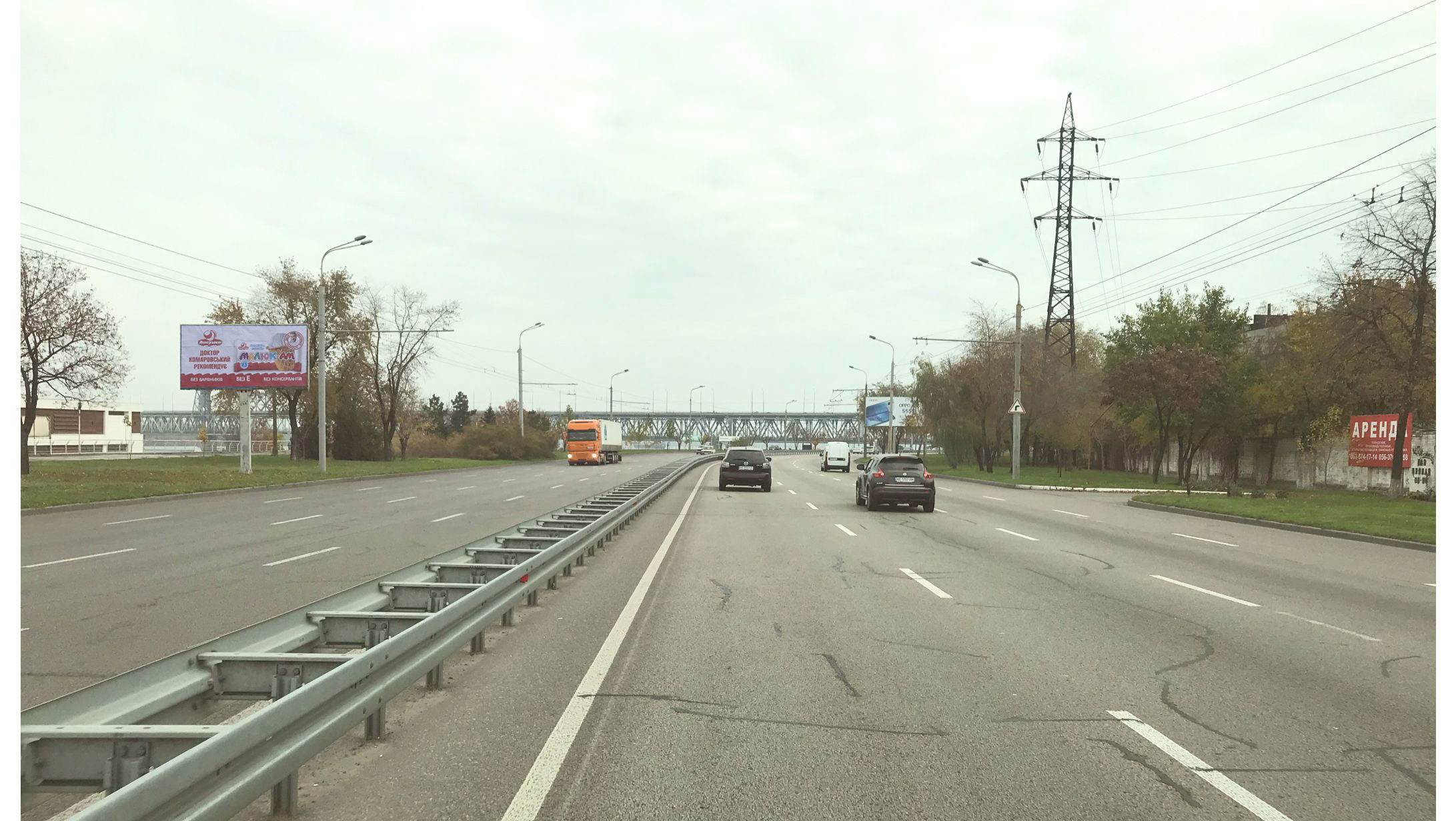 Білборд, бігборд (борд)  Дніпропетровськ,  Заводська Набережна вул., Яхт-клуб "Прибій", в центр