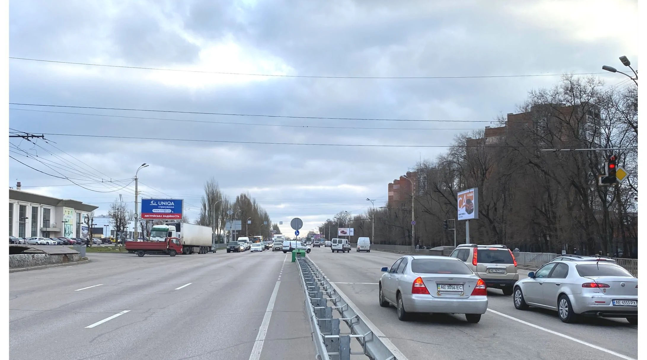 Призматрон, призма Дніпропетровськ,  Запорізьке шосе - Космічна вул., З центру