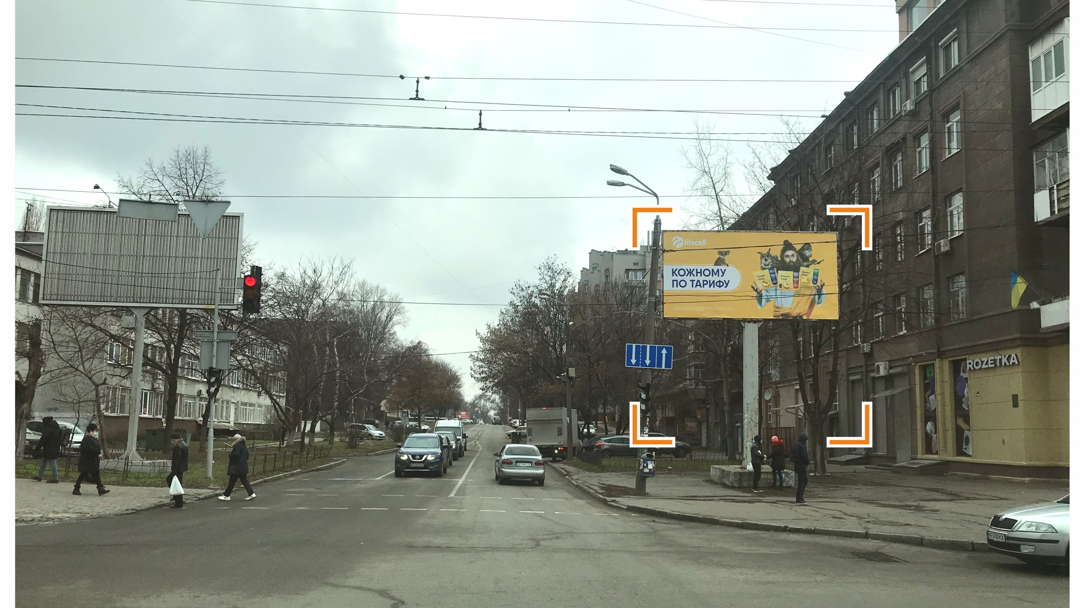 Билборд Днепр (Днепропетровск),  Поля пр. - Антоновича ул.