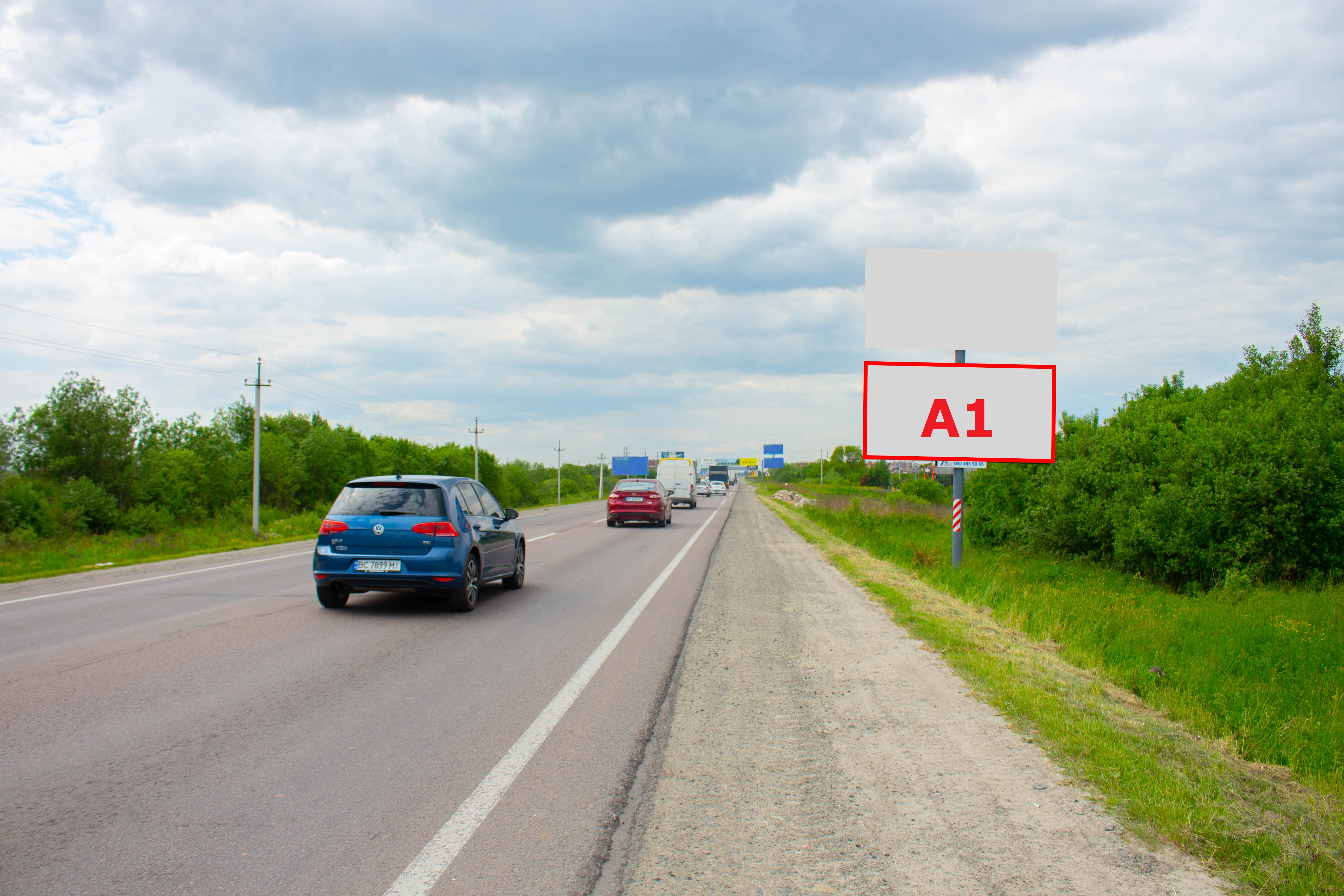 Билборд Сокольники,  М-10 Західний обхід м. Львова