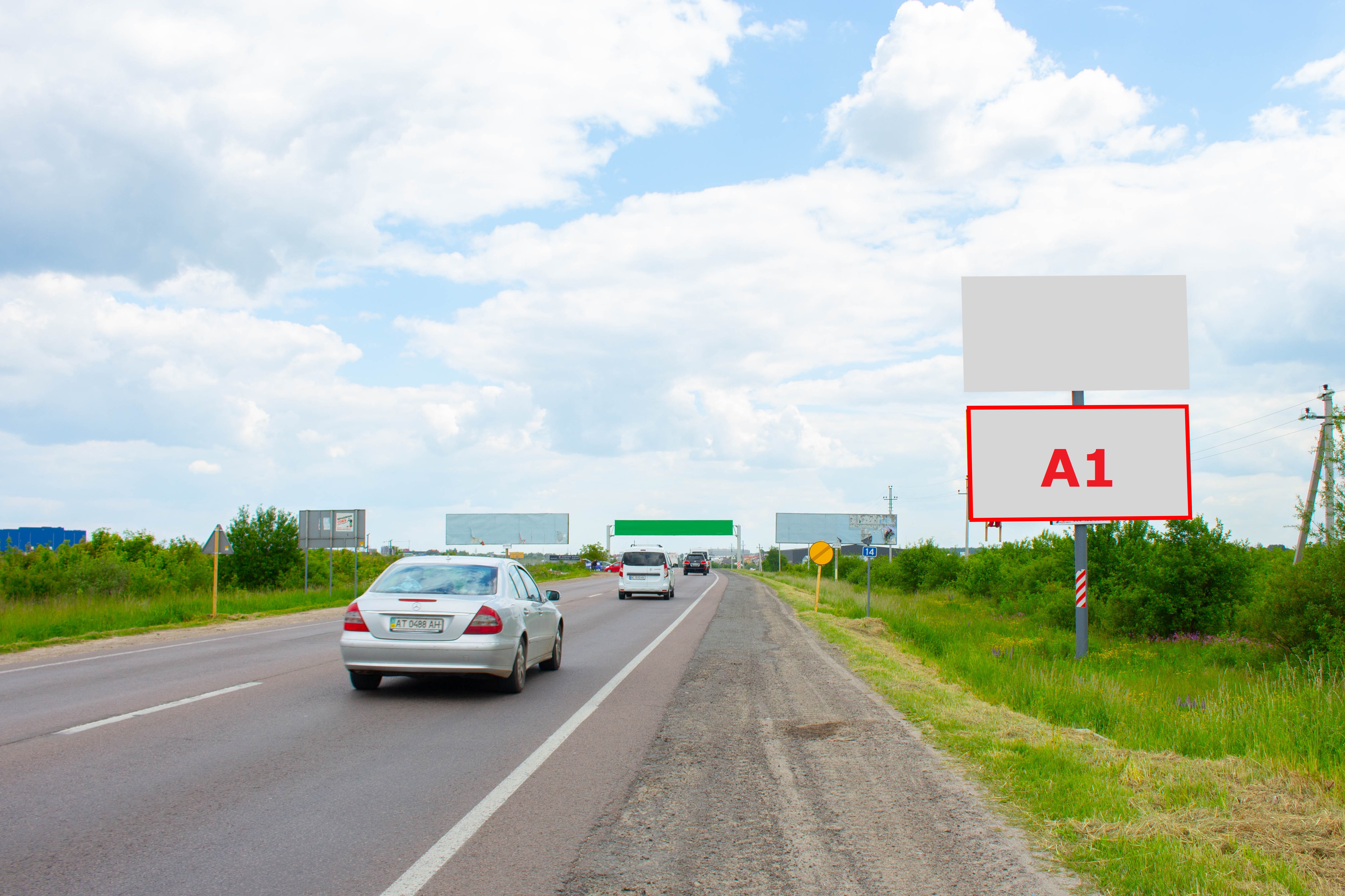 Билборд Сокольники,  М-10 Західний обхід м. Львова