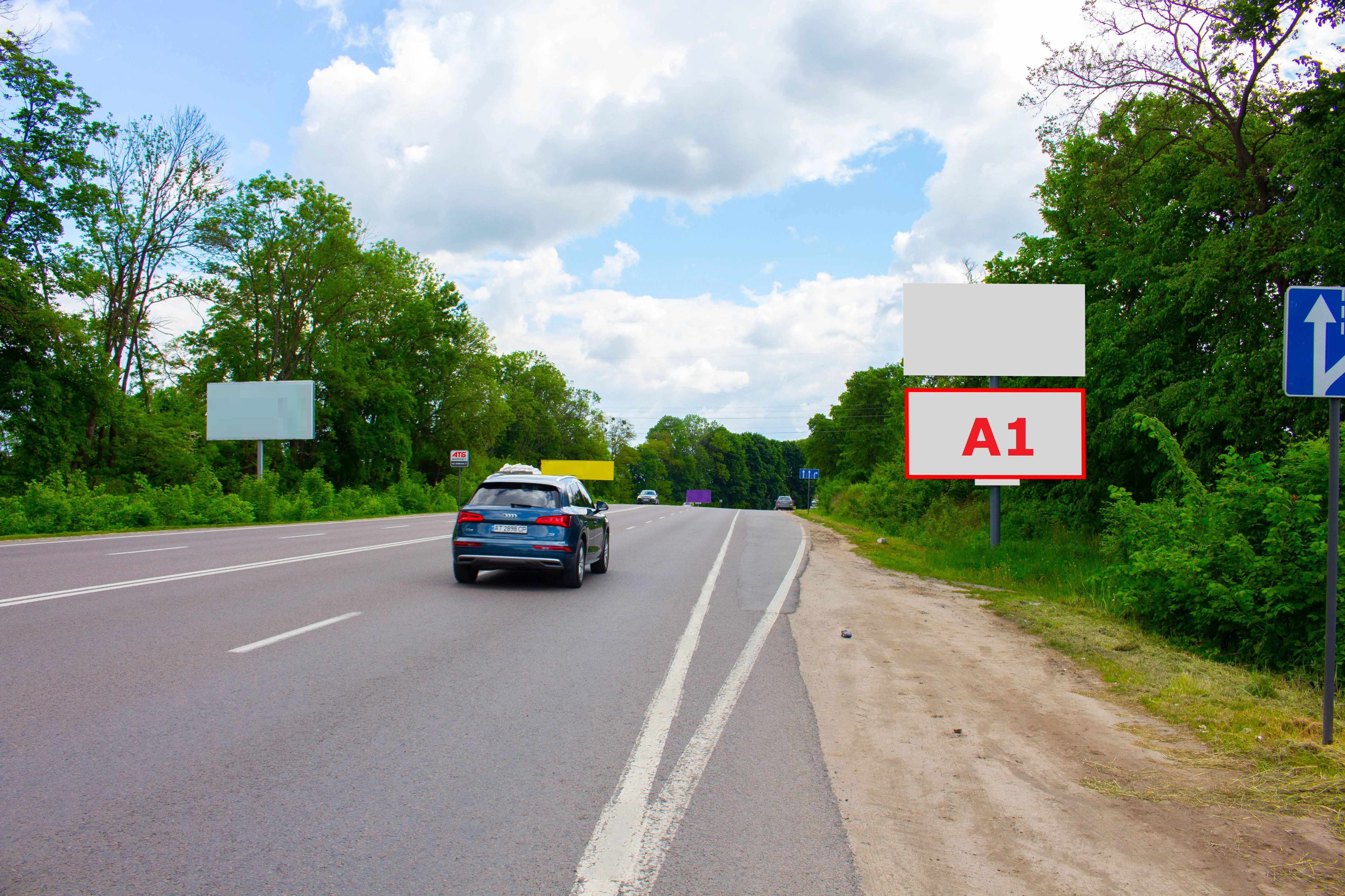 Билборд Львов трассы,  Н-17 Під'їзд до м.Львів