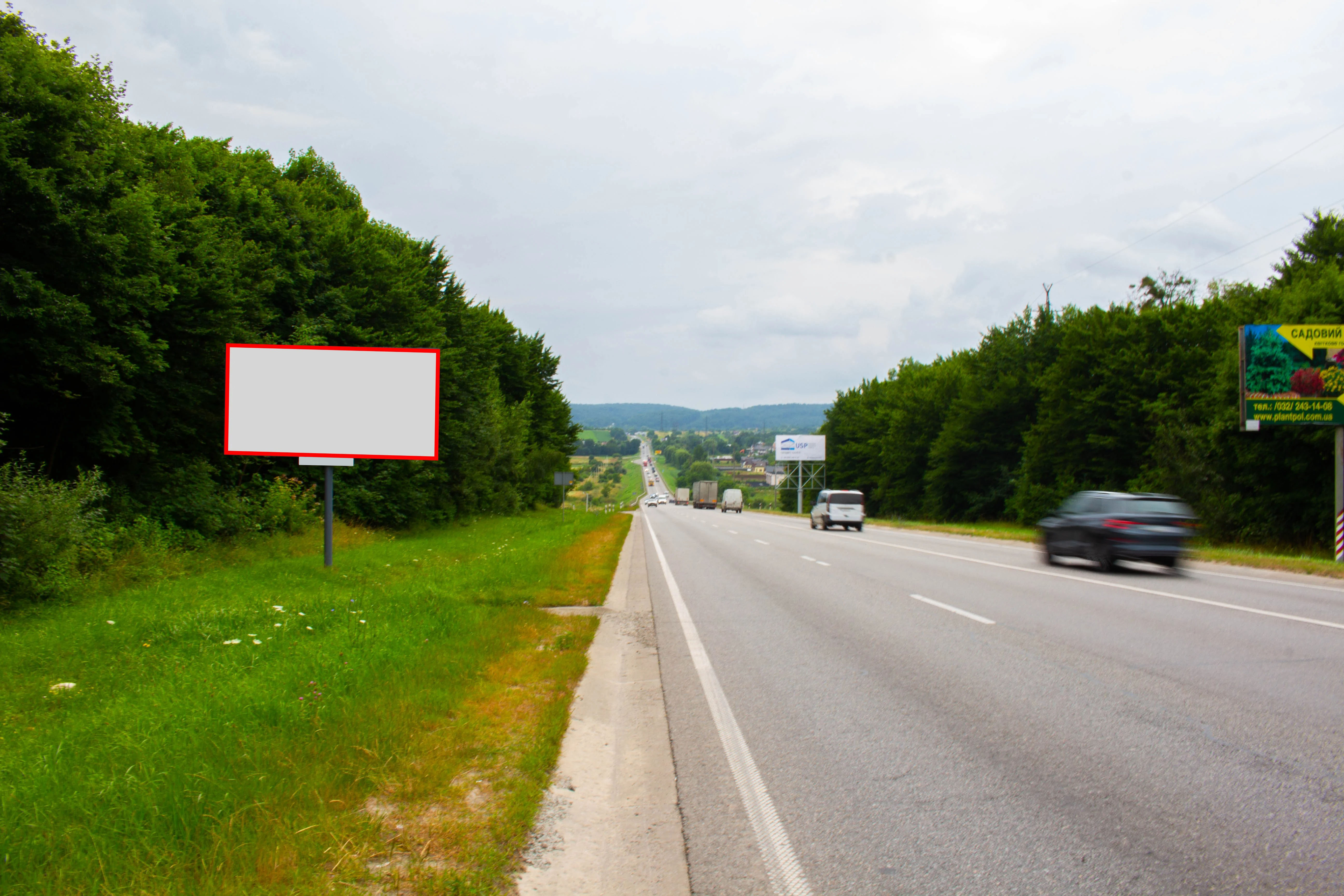 Билборд Винники,  М-06 Київ-Чоп
