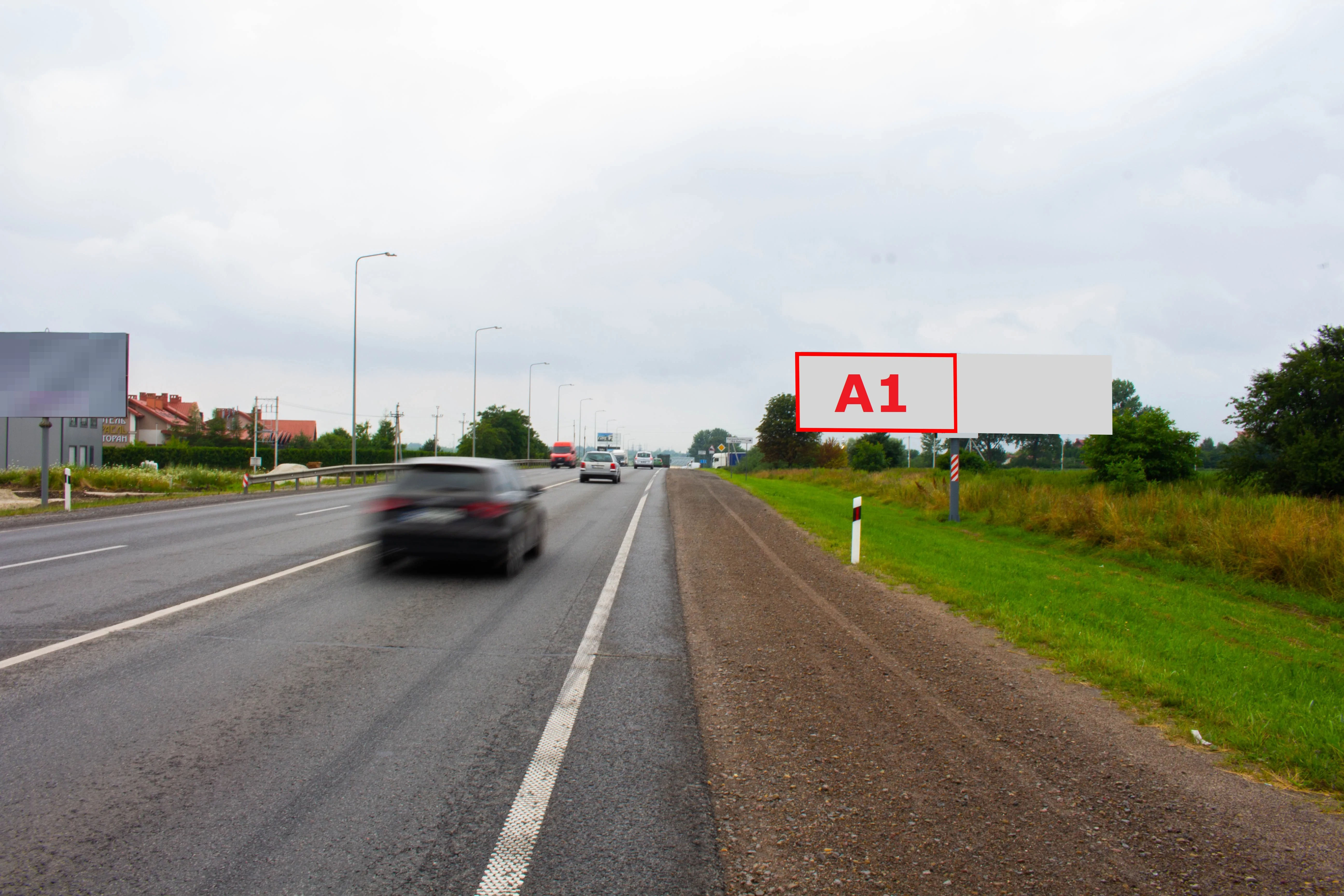 Білборд, бігборд (борд)  Львів траси,  М-06 Київ-Чоп