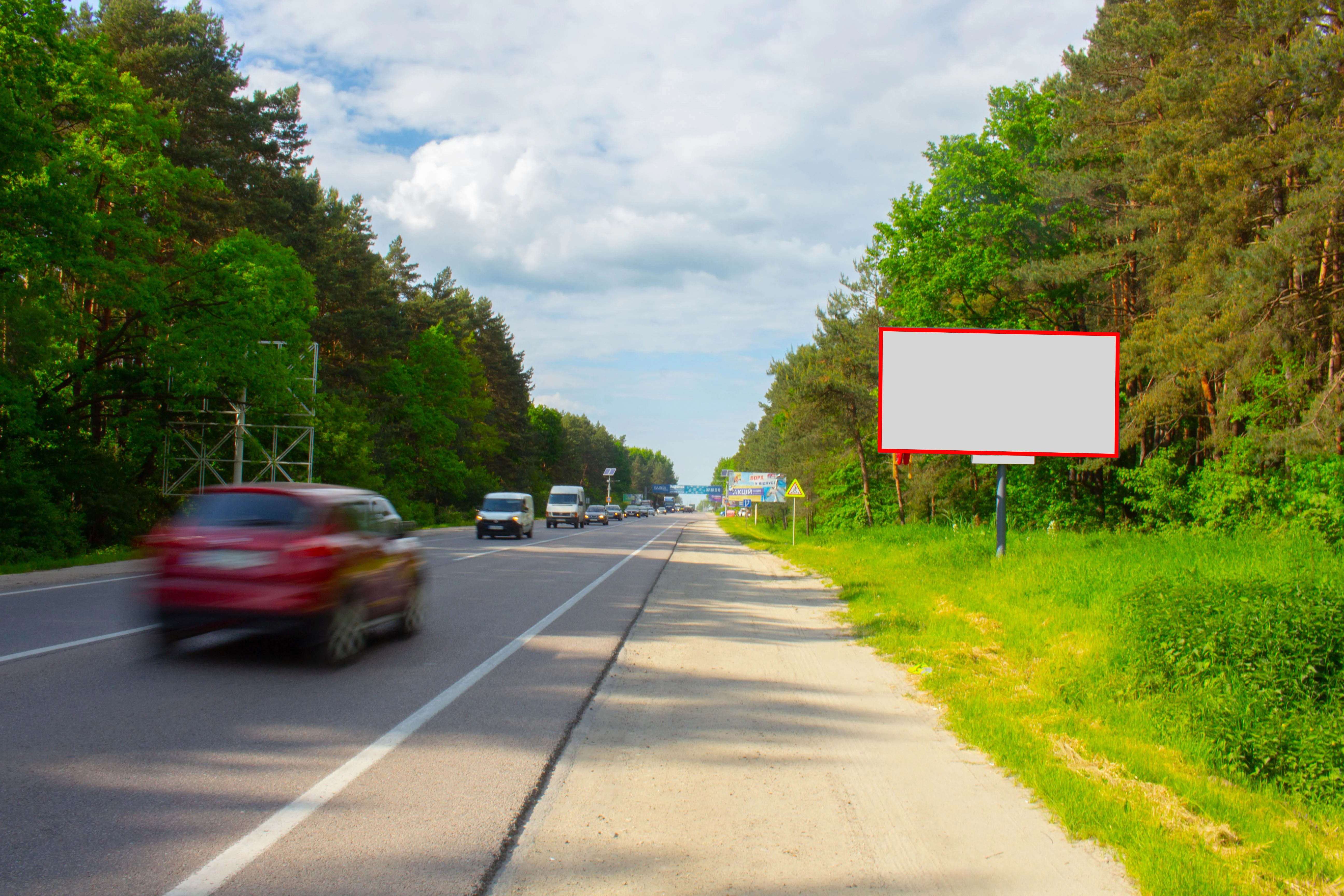 Билборд Львов трассы,  М-10 Західний обхід м. Львова