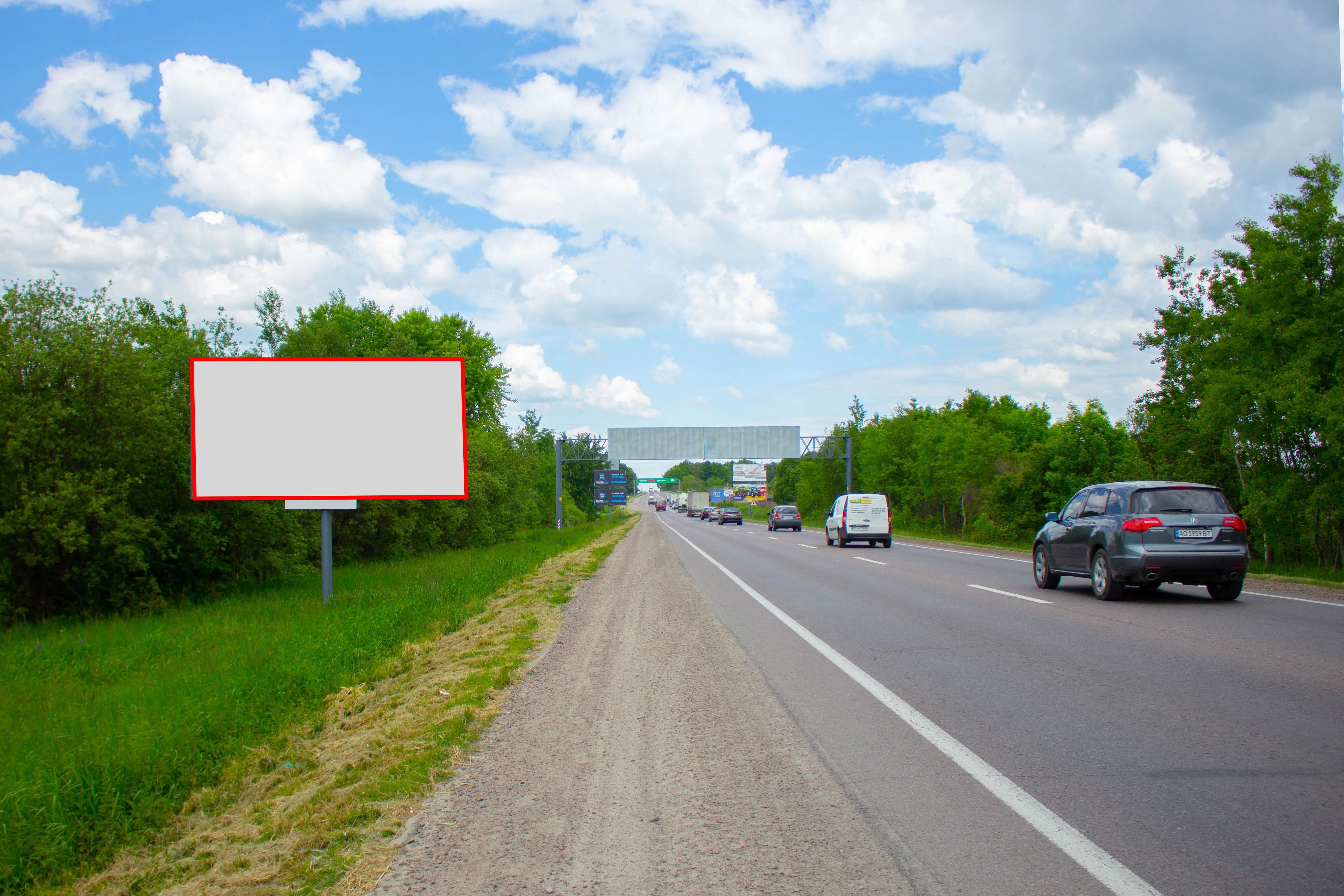 Білборд, бігборд (борд)  Львів траси,  М-10 Західний обхід м. Львова