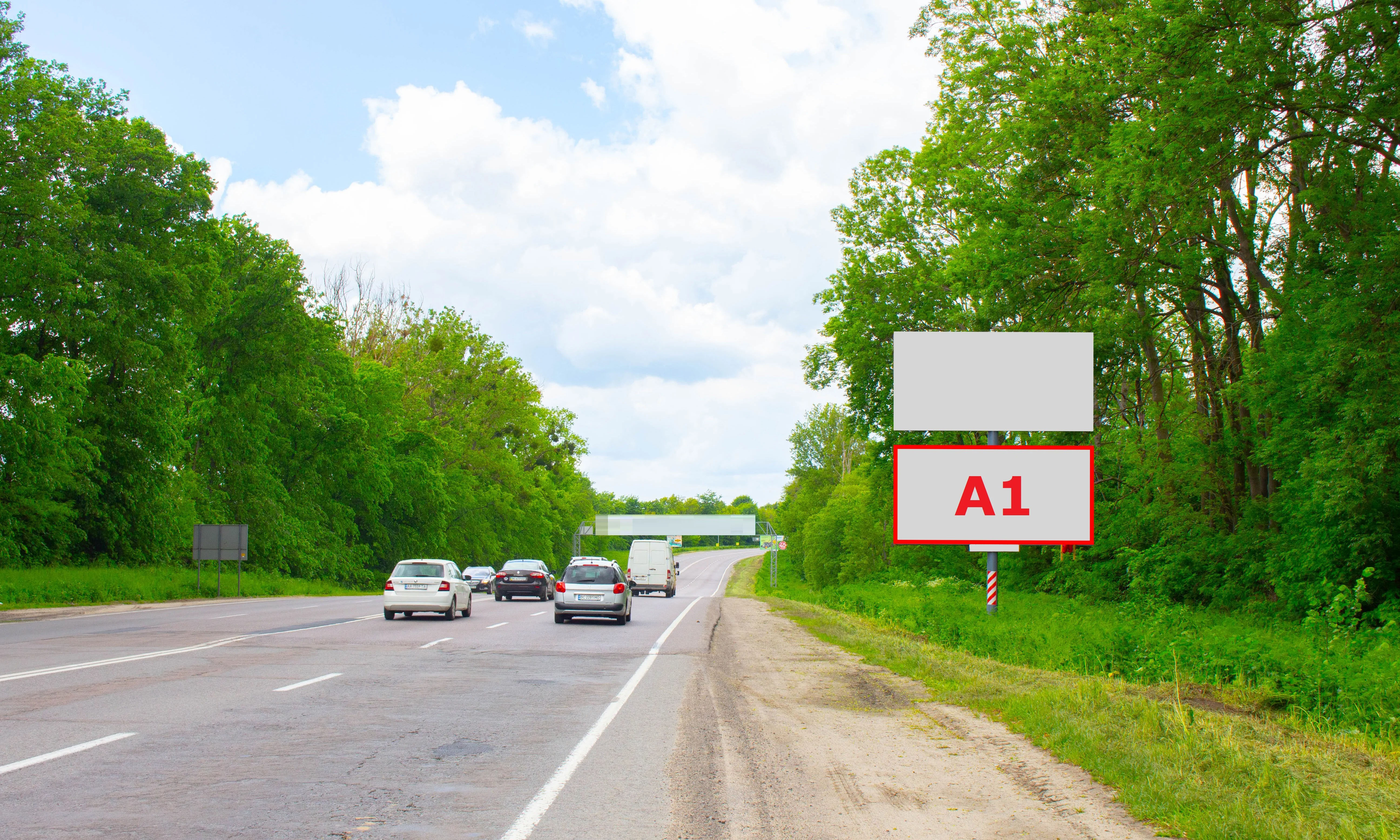 Білборд, бігборд (борд)  Львів траси,  Н-17 Під'їзд до м.Львів