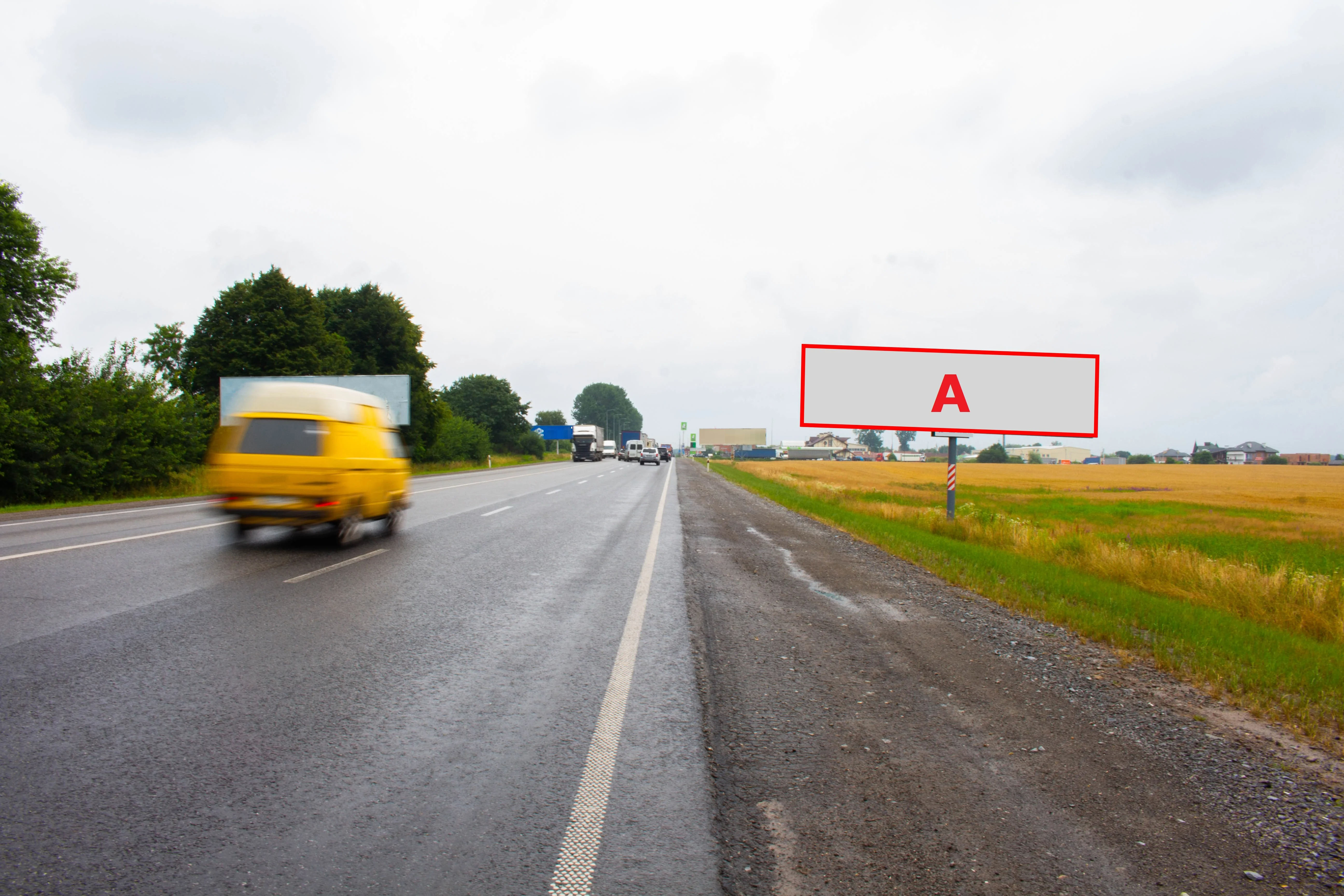 Білборд, бігборд (борд)  Львів траси,  М-06 Київ-Чоп