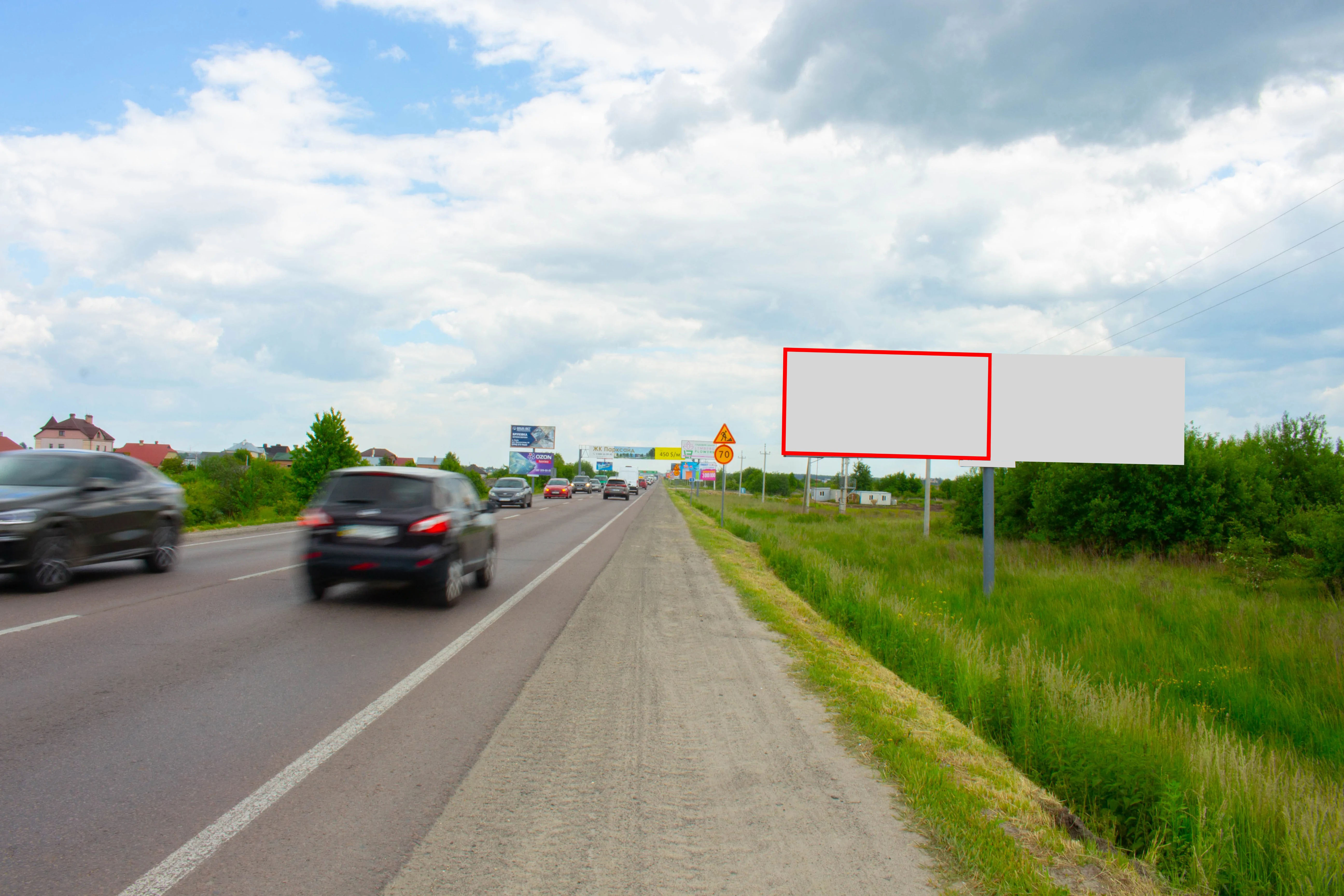 Билборд Сокольники,  М-10 Західний обхід м. Львова