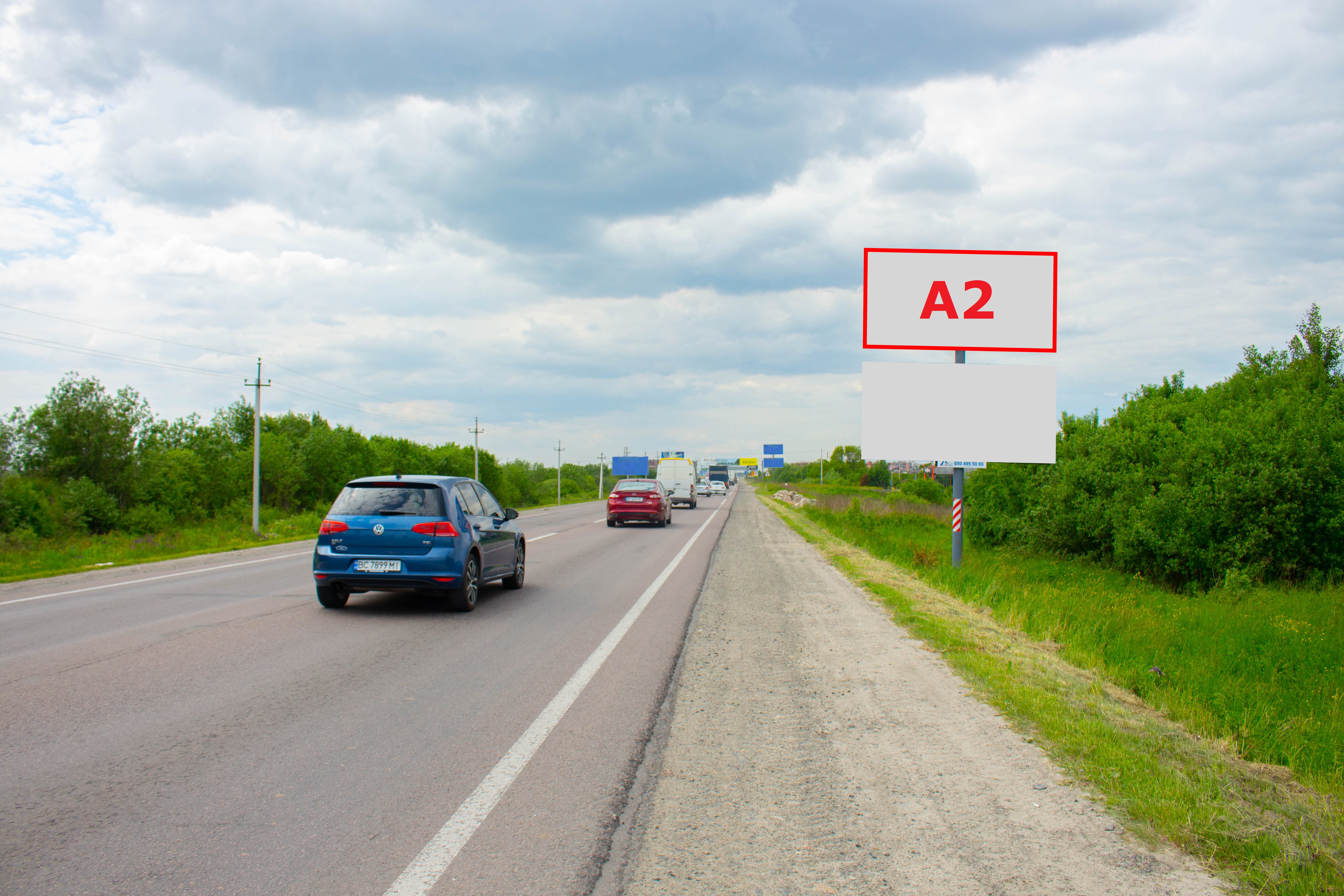 Билборд Сокольники,  М-10 Західний обхід м. Львова