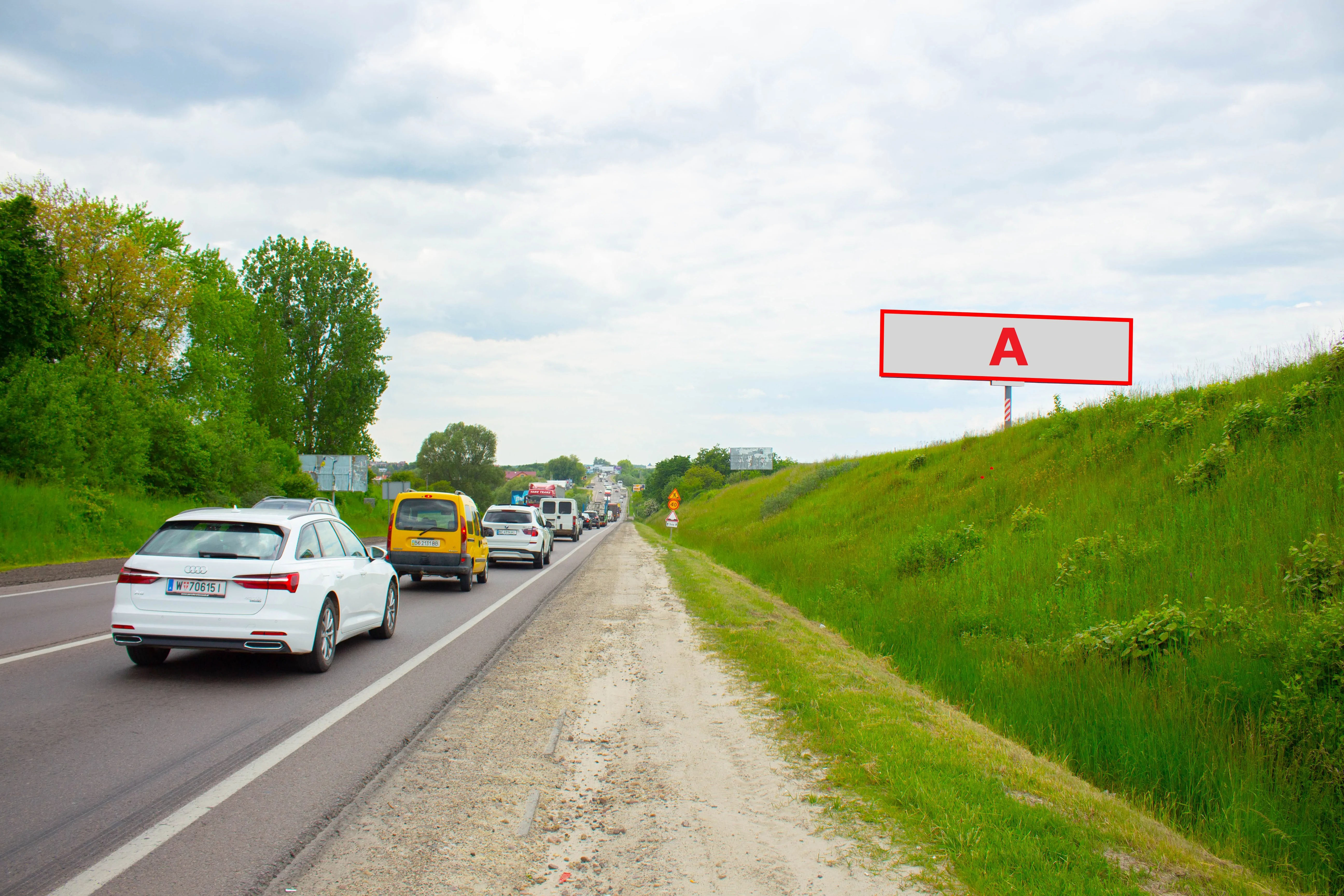 Билборд Сокольники,  М-10 Західний обхід м. Львова