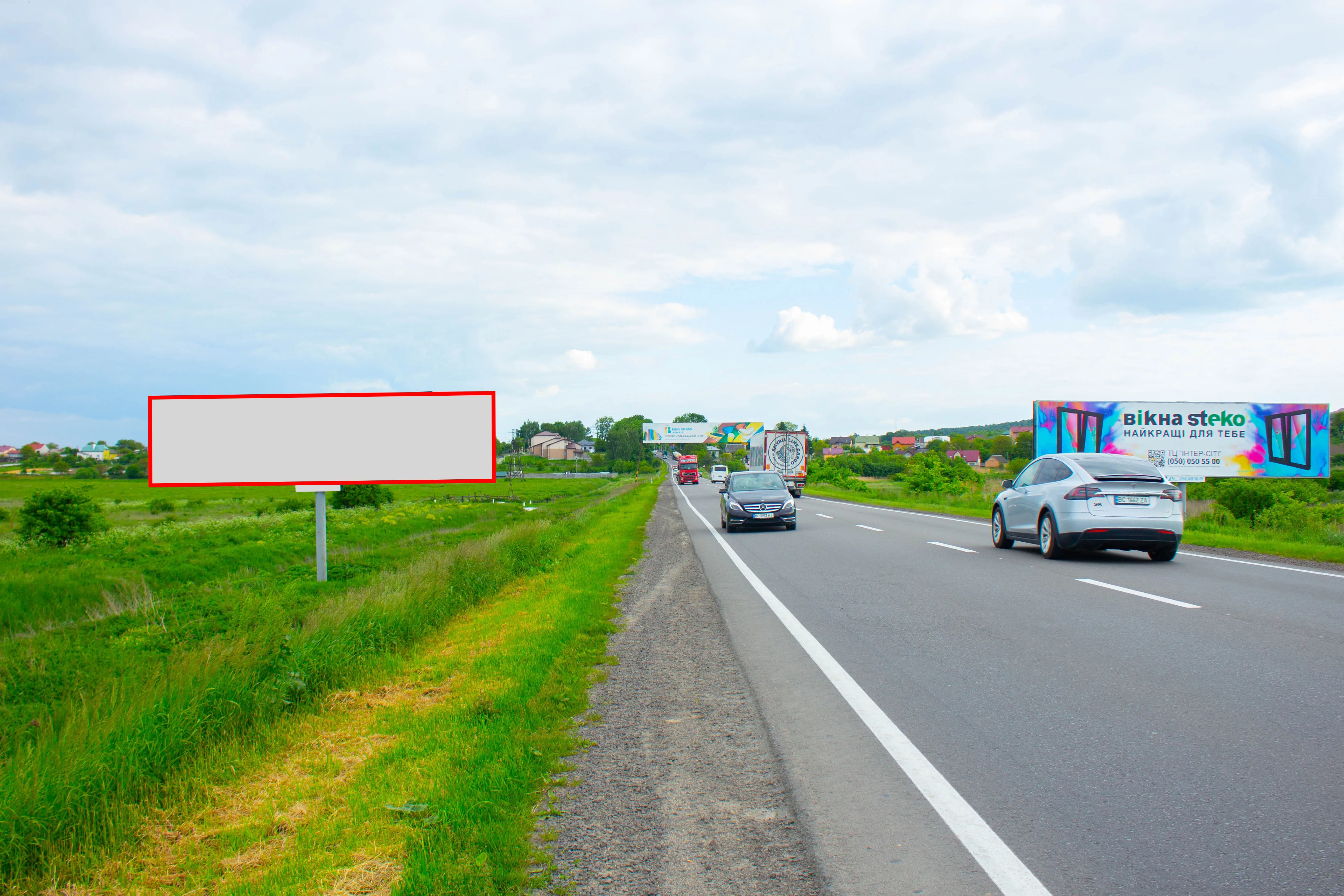 Билборд Львов трассы,  М-09 Тернопіль-Львів-Рава-Руська