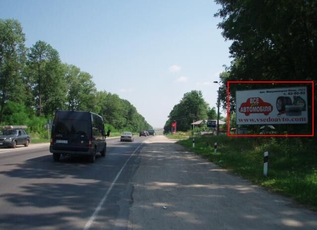 Билборд Траса,  Траса Тернопіль-Кременець, (2), з міста