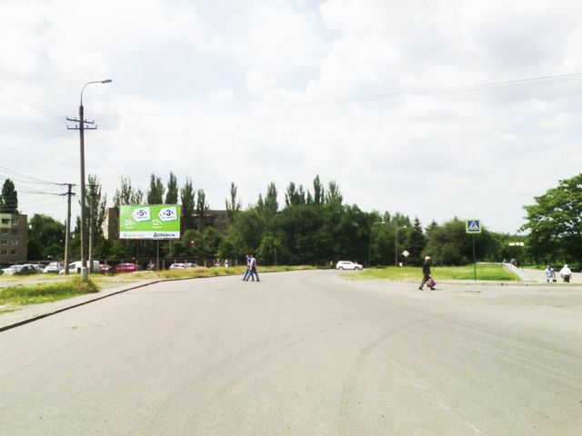 Білборд, бігборд (борд)  Кривий Ріг,  Глазового вул., 8 - Вечірній бул. (Ст. СТ "пл. Артема"), до Великого В. вул.