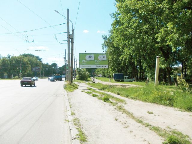 Билборд Сумы,  Харківська вул., район ДЕПО  в центр