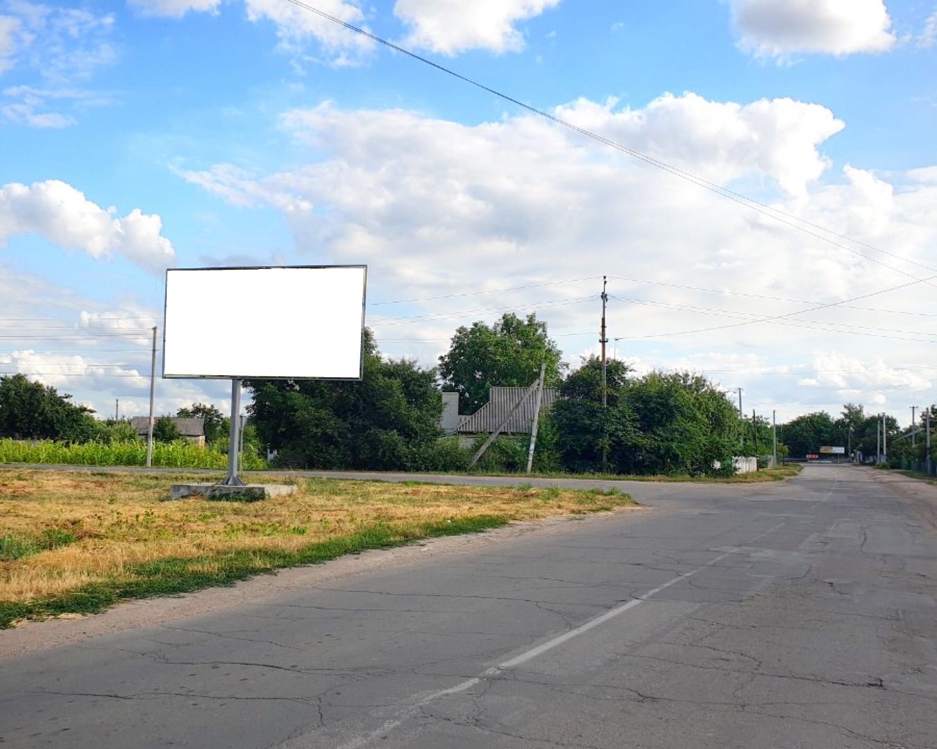 Билборд Александровка,  перехрестя Олександрівське шосе та вул. Гагаріна