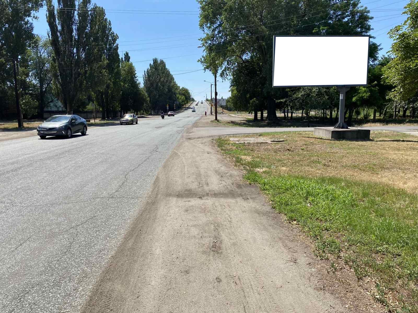 Білборд, бігборд (борд)  Нікополь,  перехрестя вул.Електрометалургів та вул.Передовиків