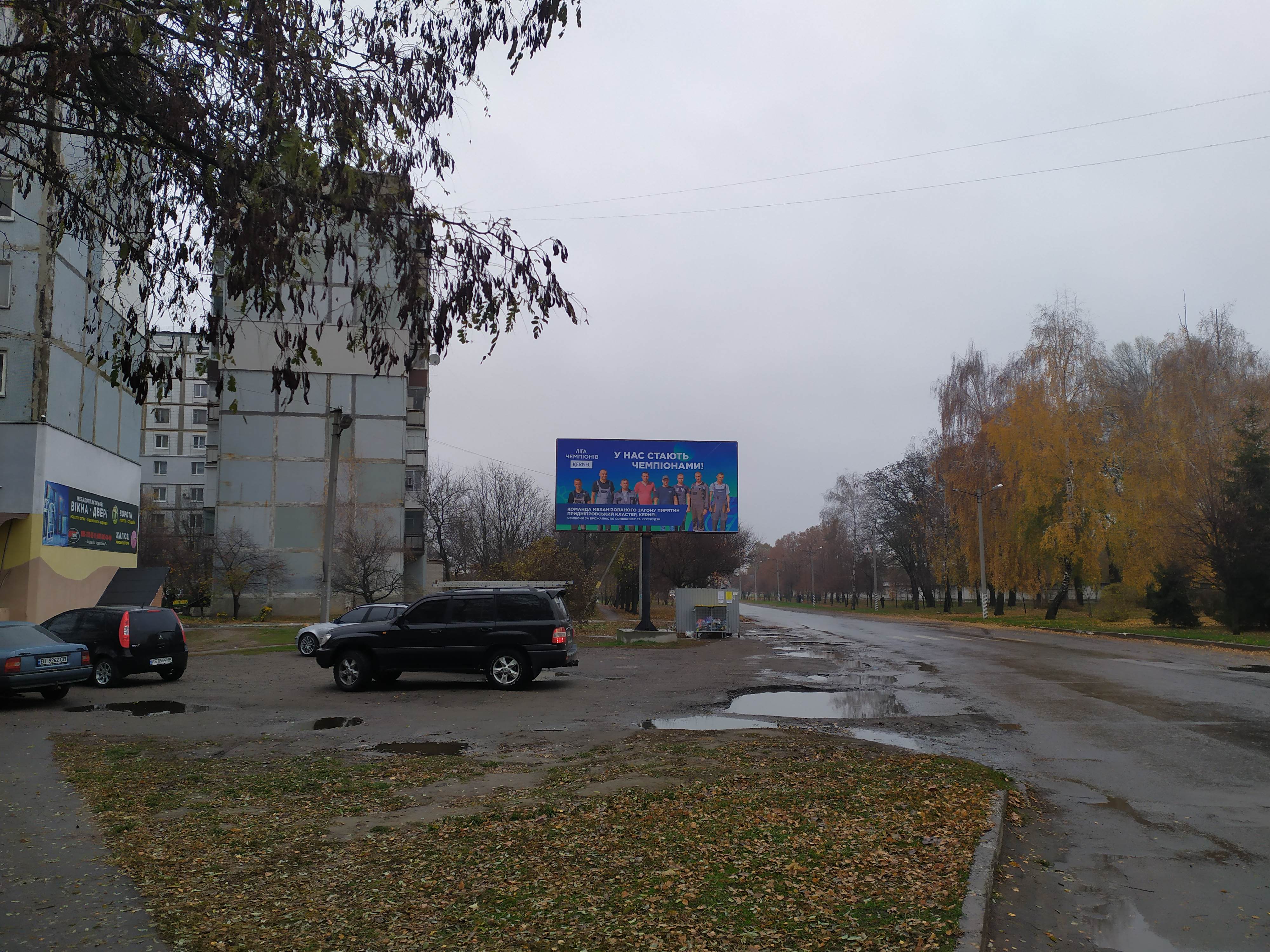 Билборд Лубны,  вул. Вишневецьких, біля будинку №7