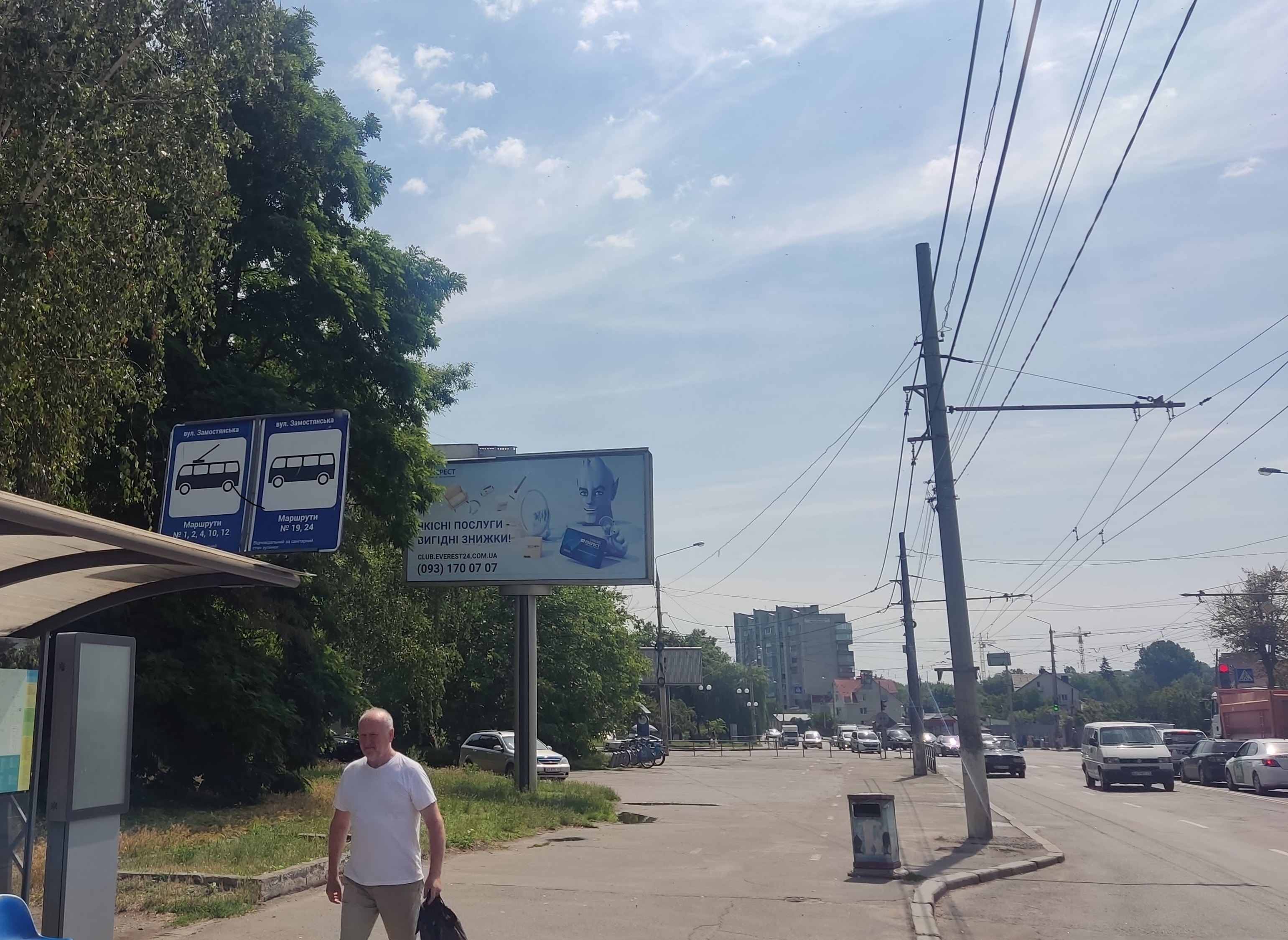 Білборд, бігборд (борд)  Вінниця,  Брацлавська (колишня Островського)