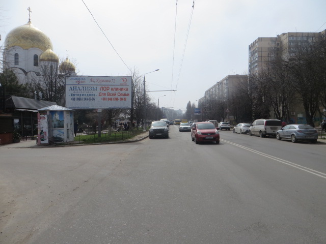 Билборд Одесса,  Королёва Ак. №72 А