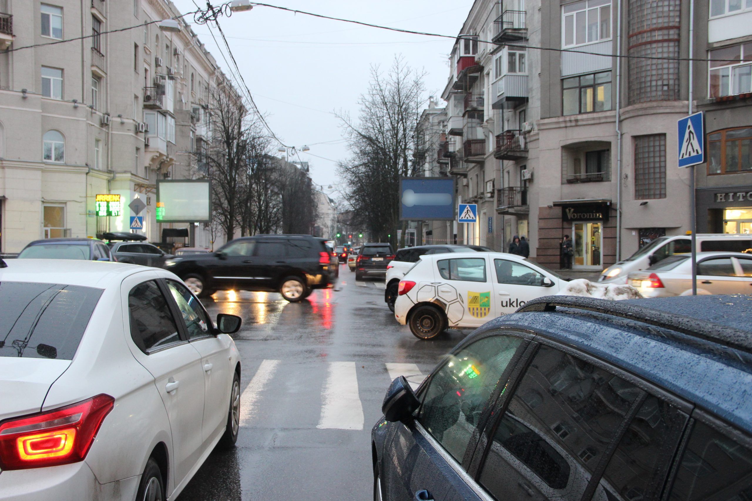 Видеоборд Харків,  Ярослава Мудрого вул., 6/8 - Міроносицька вул., (Бутик"Воронін"), центр