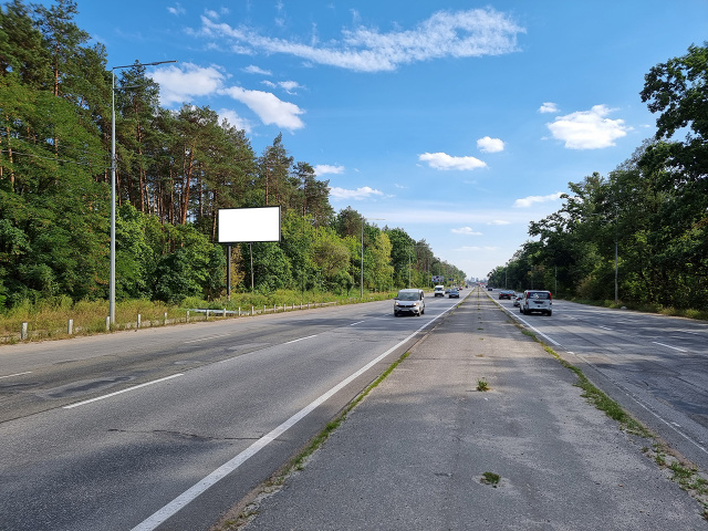 Билборд Киев,  ул. Городская въезд в г. Киев со стороны Пущи-Водицы, слева