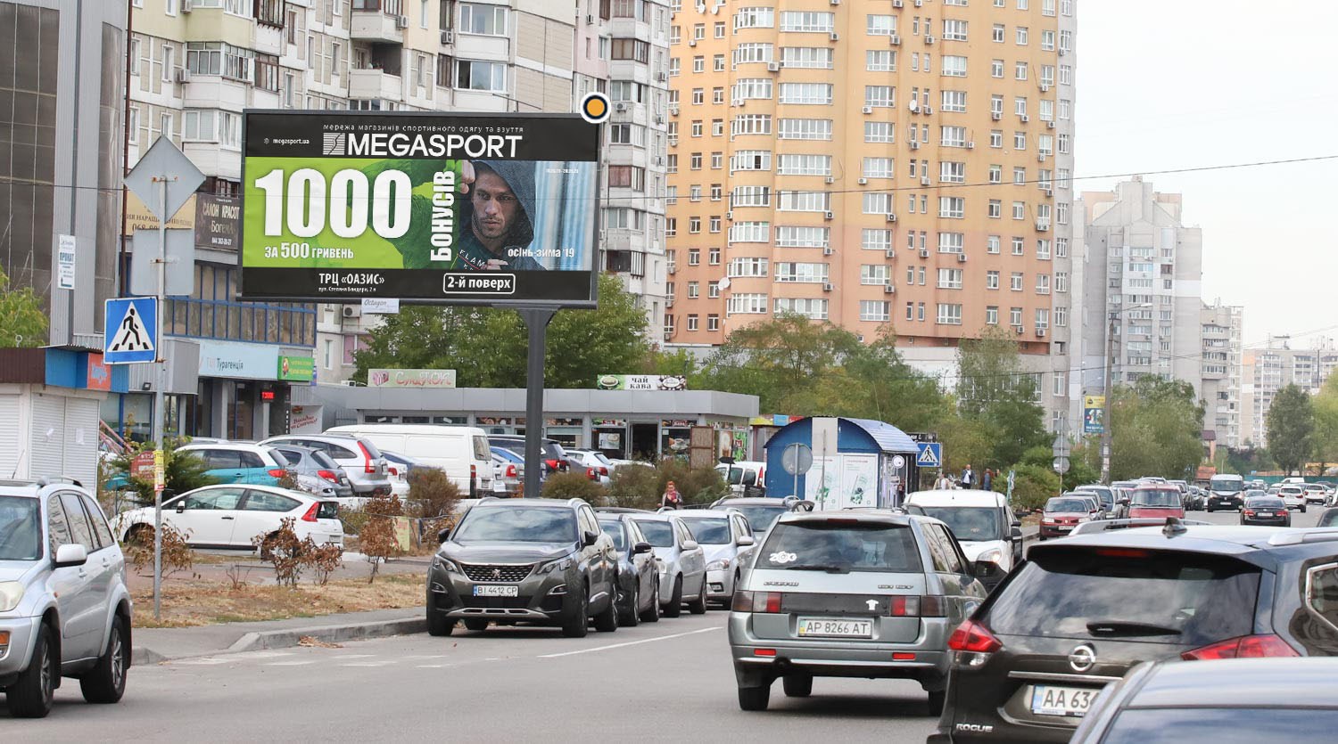 Білборд, бігборд (борд)  Київ,  Руденко Лариси вул., 6