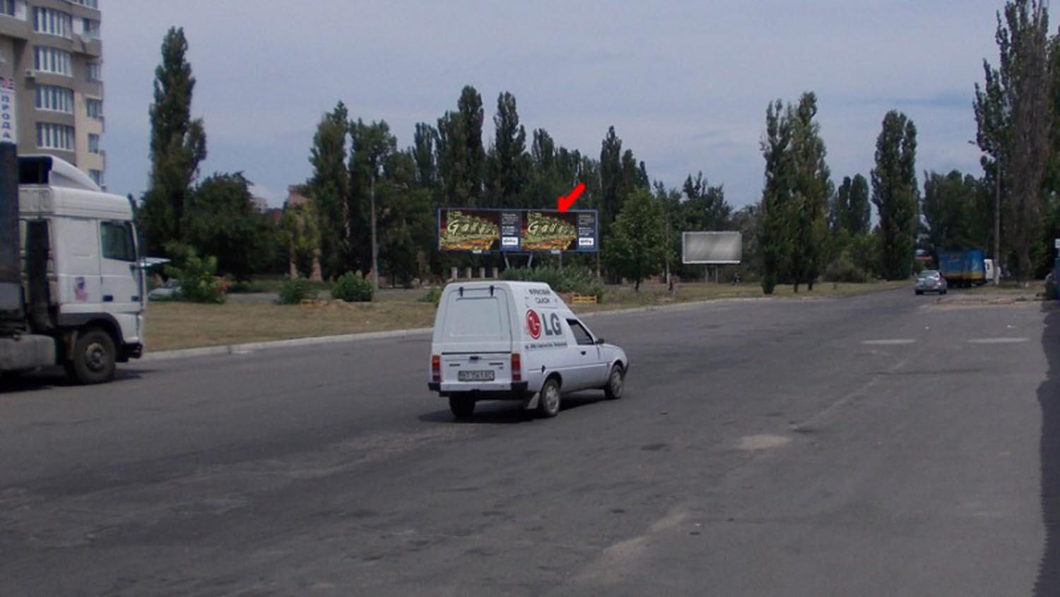 Билборд Херсон,  Сенявіна пр-т, з центру, правий !!! Розмір 2960х5960 мм !!!