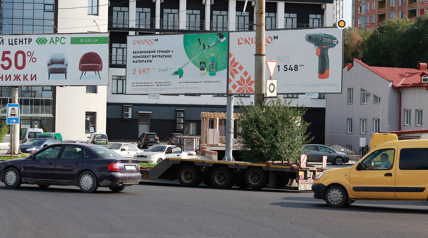 Борд Тернополь,  Протасевича/Підволочитське шосе правий