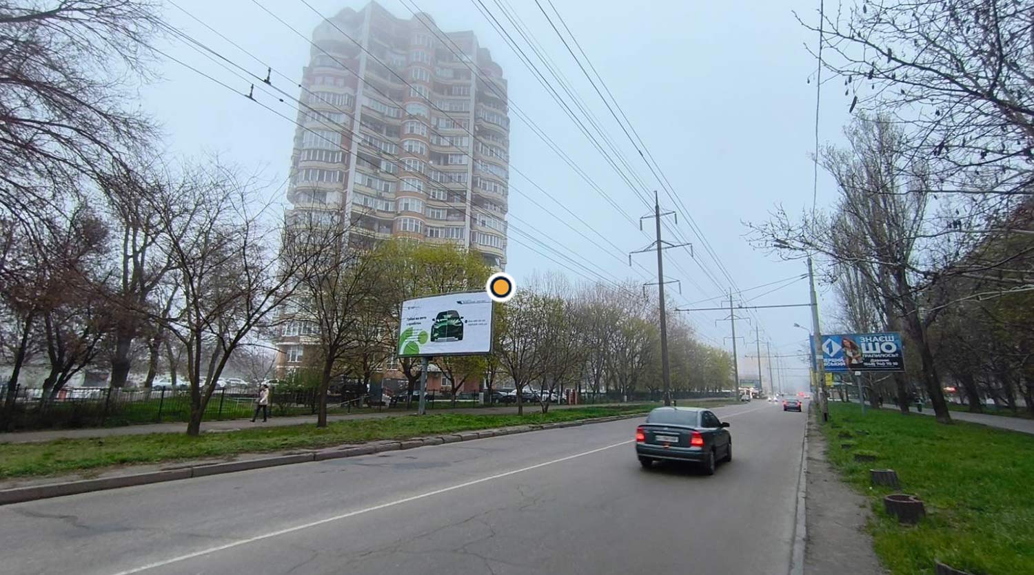 Білборд, бігборд (борд)  Одеса,  Королева Ак. вул. / 25-ї Чапаєвської Дивізії вул.