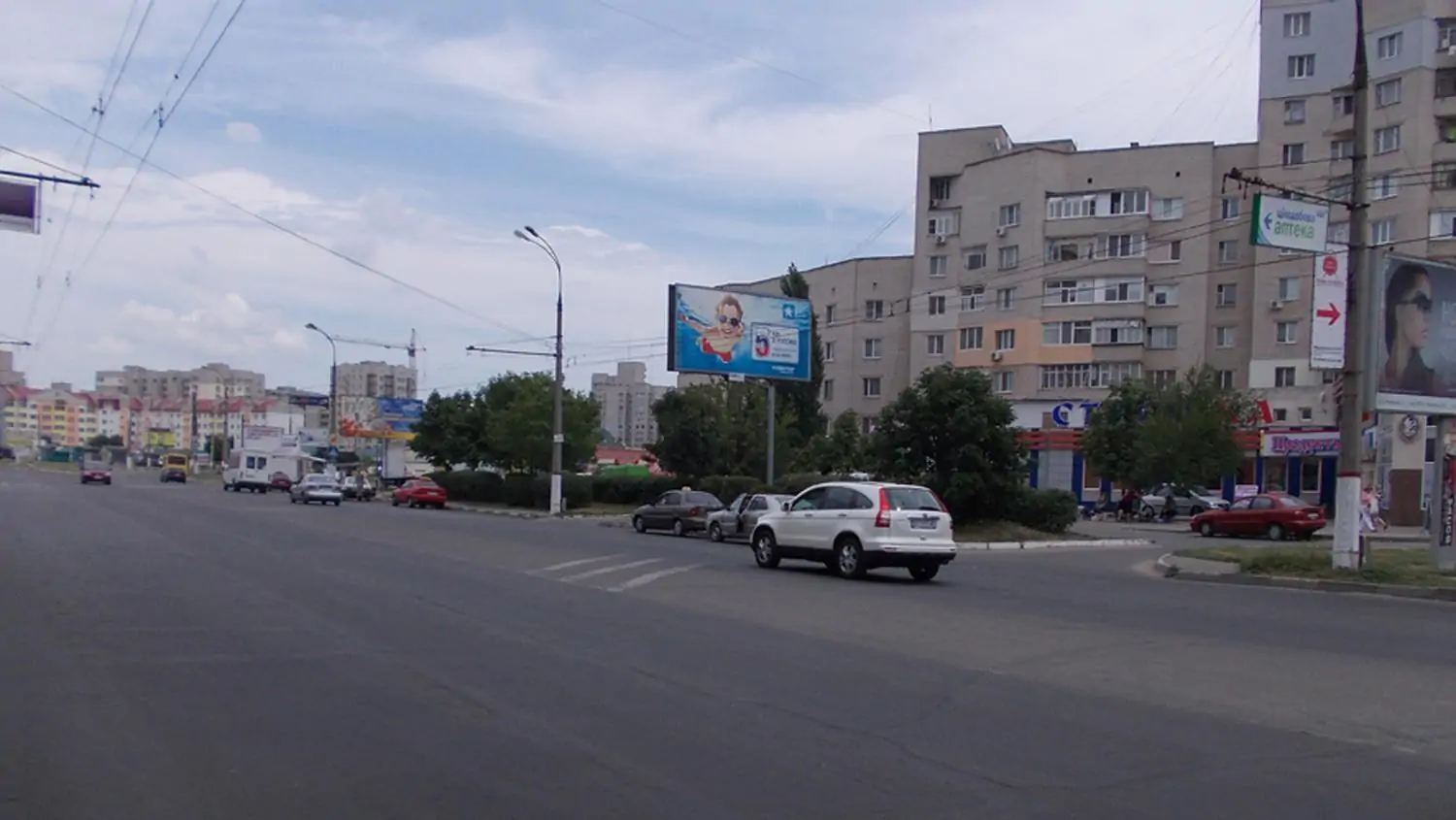 Борд A в Херсоне, Щит 3x6 200 років Херсона пр, Каштан | Billboards.com.ua